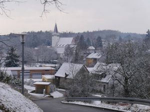 18.02.2018 Winter Impressionen Dietersdorf (RPS) - Blick vom Hirschenzaun