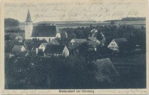 Postkarte aus Dietersdorf (vor 1958) - Privatbesitz (RPS)