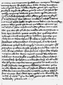 Urkundliche Ervvähnung Dietersdorfs aus dem Jahre 1304- Seite 21/rechts - Bayerische Staatsbibliothek München
