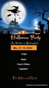 31.10.2022 Halloween Party in Dietersdorf
