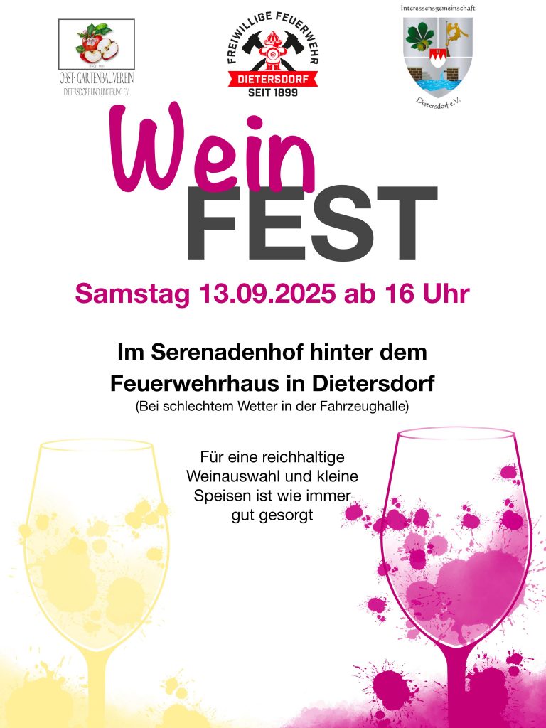 13.09.2025 - Weinfest Dietersdorf